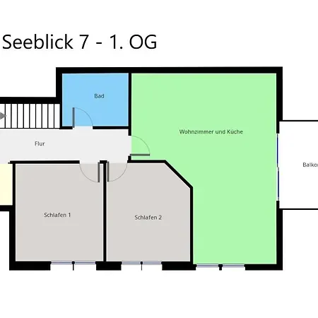 Seeblick 7 Apartamento
